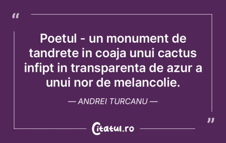 Poetul nu este atât un mânuitor, cât ...