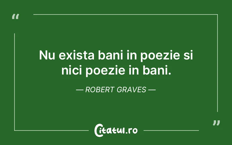 Citat Robert Graves - citate viata