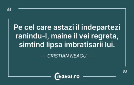 Pentru a-l intelege, in 1964 simteam nev...