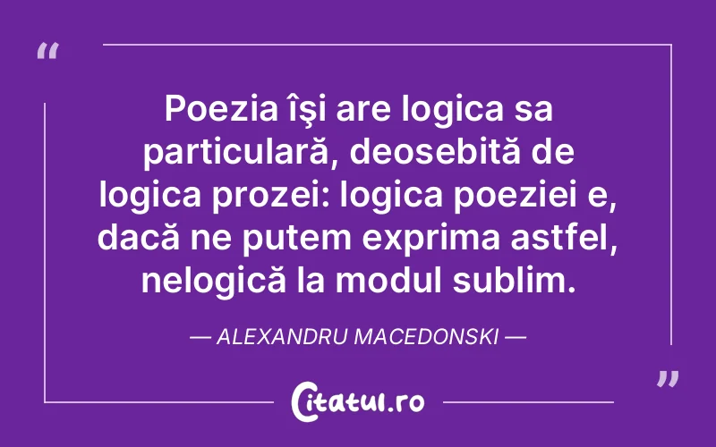 Citat Alexandru Macedonski - citate viata