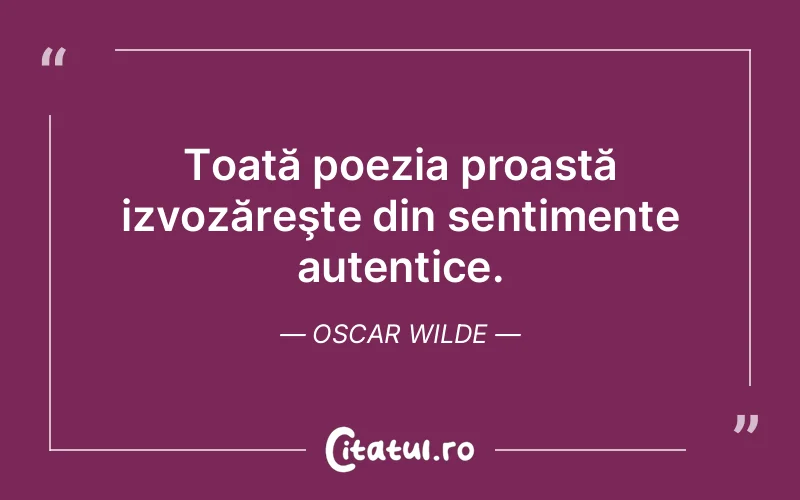 Citat Oscar Wilde - citate viata