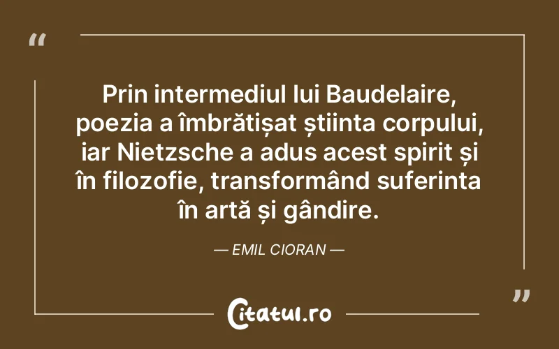 Citat Emil Cioran - citate viata