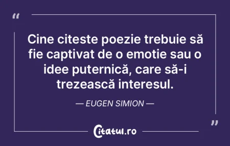 Poezia este legată indisolubil de tiner... Poezia este legată indisolubil de tiner...