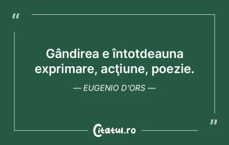 Detest genul de poezie care nu este altc...