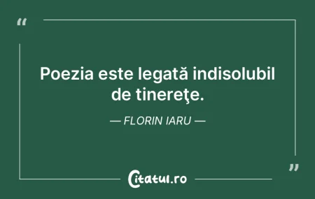 În poezie, un traducător foarte bun me...