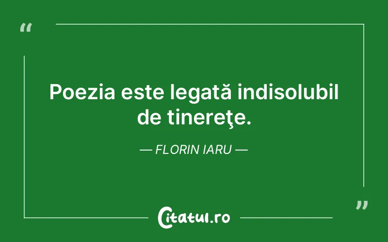 Citat Florin Iaru - citate viata