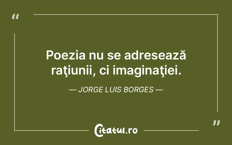Citat Jorge Luis Borges - citate viata