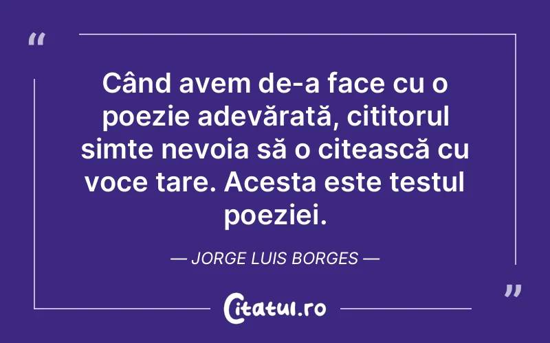 Citat Jorge Luis Borges - citate viata