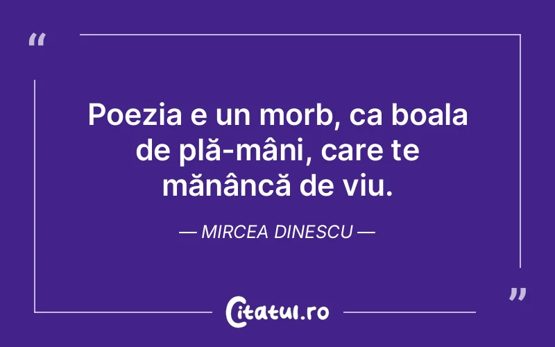 Citat Mircea Dinescu - citate viata