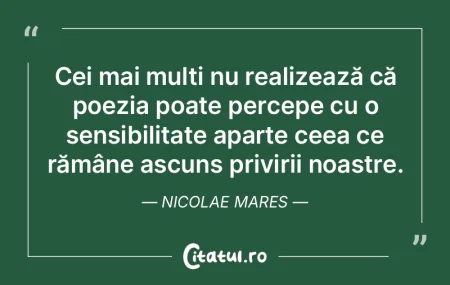 Din prima zi, constat în toată celula ...