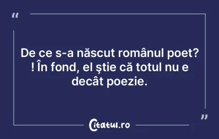 Dacă nu aş mai crede în poezie, nu a�...