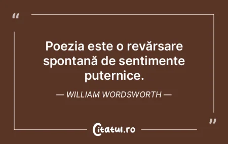 Poezia este o lecţie despre libertate.