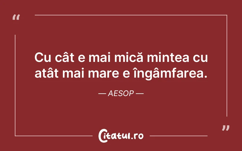 Citat Aesop - citate viata