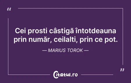 La extrema oricărui gând este un suspi...