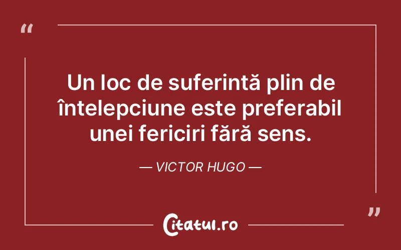 Citat Victor Hugo - citate viata
