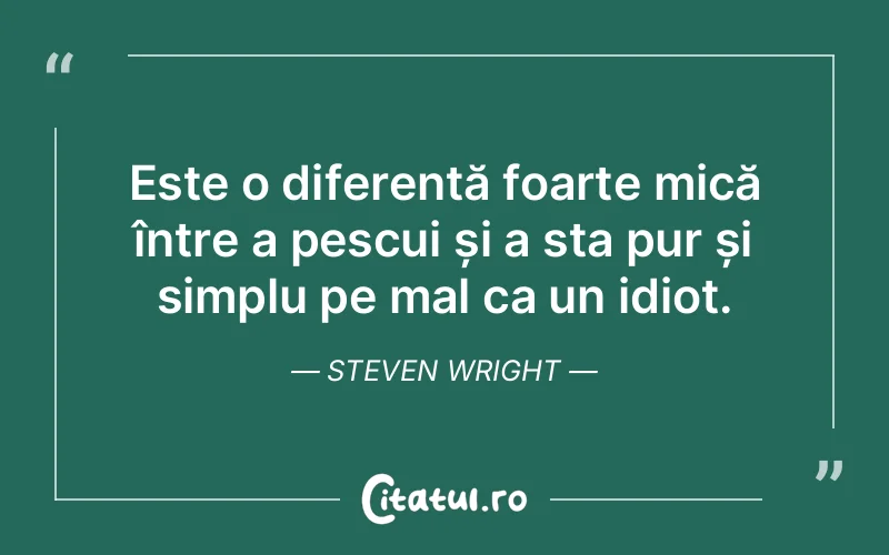 Citat Steven Wright - citate viata