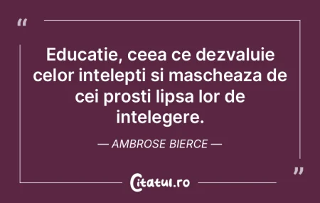 Excentricitate, o metoda de a iesi in ev...