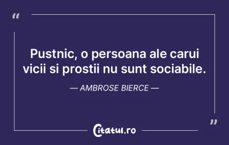 De multe ori taci fiindcă ești convins...