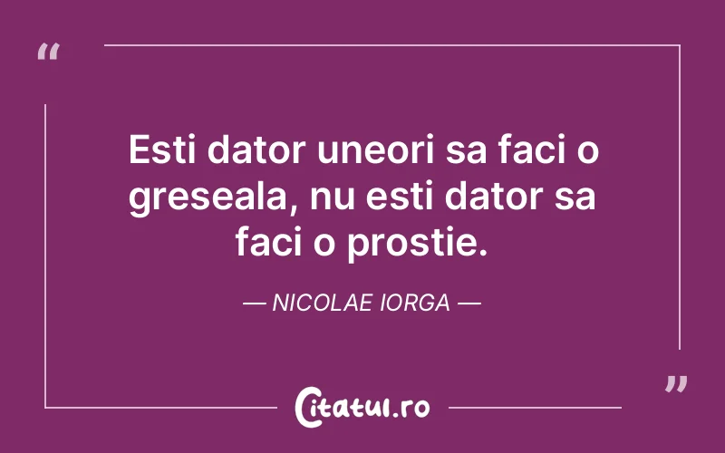Citat Nicolae Iorga - citate viata