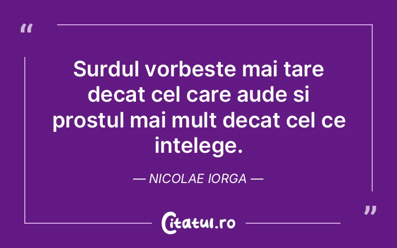 Citat Nicolae Iorga - citate viata