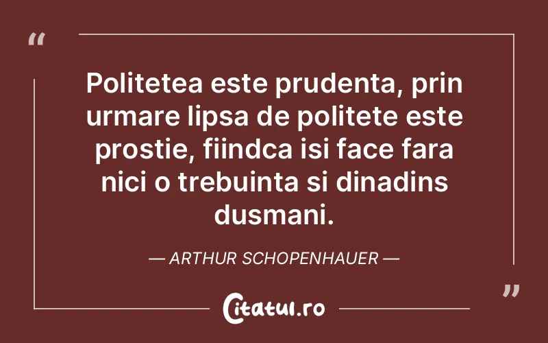 Citat Arthur Schopenhauer - citate viata