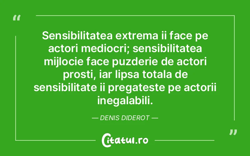 Citat Denis Diderot - citate viata