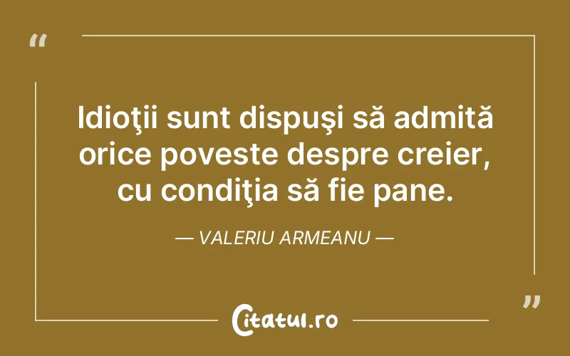 Citat Valeriu Armeanu - citate viata
