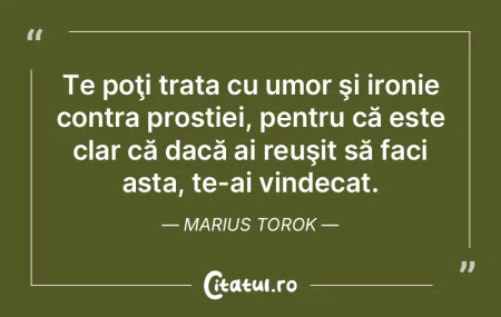 Pe prostia omenească te poţi baza oric...