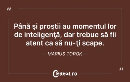 Ca să comiţi cele mai mari prostii tre...