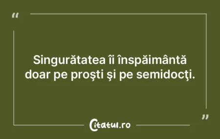 Când eşti sărac e un lux să fii şi ...