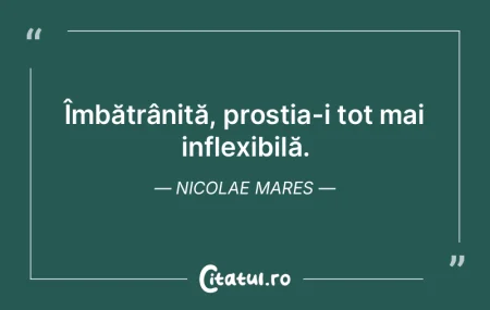 Mai mult mă încălzește aprecierea un...