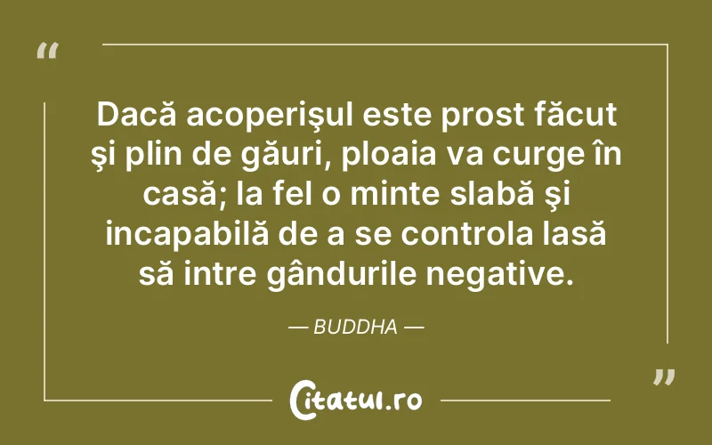 Citat Buddha - citate viata