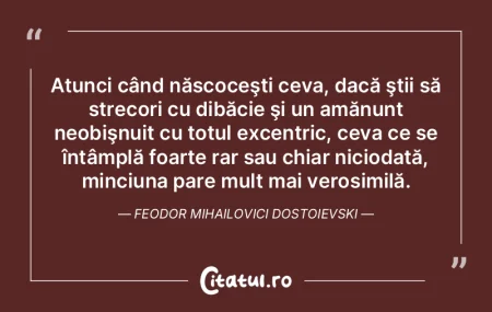 Este greu de judecat frumuseţea. Feodor... Este greu de judecat frumuseţea. Feodor...