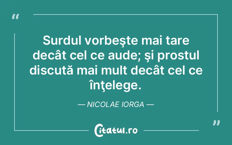 Citat Nicolae Iorga - citate viata