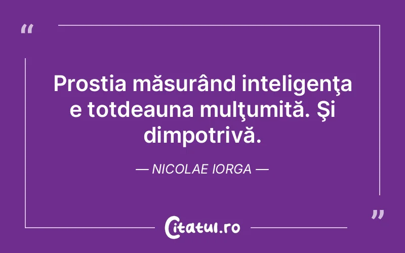 Citat Nicolae Iorga - citate viata