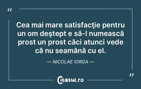 Priceputul face doar greşeli noi. Prost... Priceputul face doar greşeli noi. Prost...