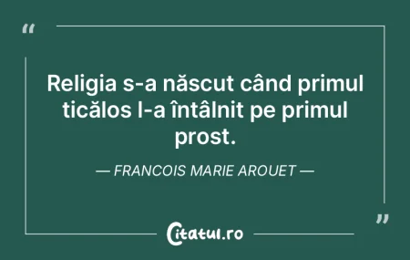 A generaliza înseamnă a fi un idiot. W... A generaliza înseamnă a fi un idiot. W...
