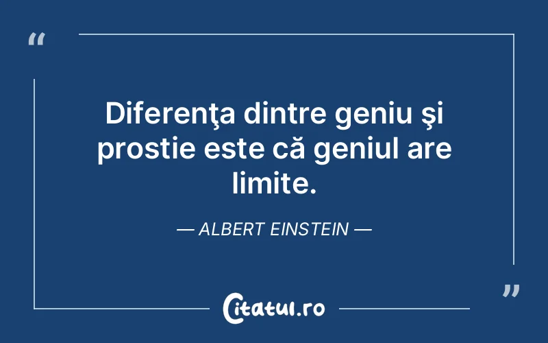 Citat Albert Einstein - citate viata