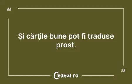 E păcat să strici o pălărie bună pe...
