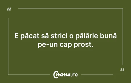 Prostul seamănă bumbac şi se aşteapt...