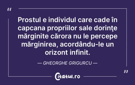 Prostul învaţă după ce păgubeşte. ...
