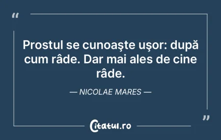 S-a dovedit că nu întotdeauna proştii... S-a dovedit că nu întotdeauna proştii...