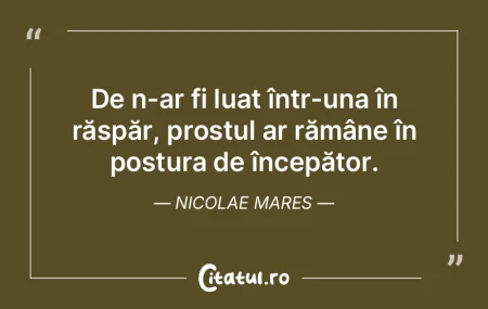 Când se înmulţesc, proştii nu devin ... Când se înmulţesc, proştii nu devin ...