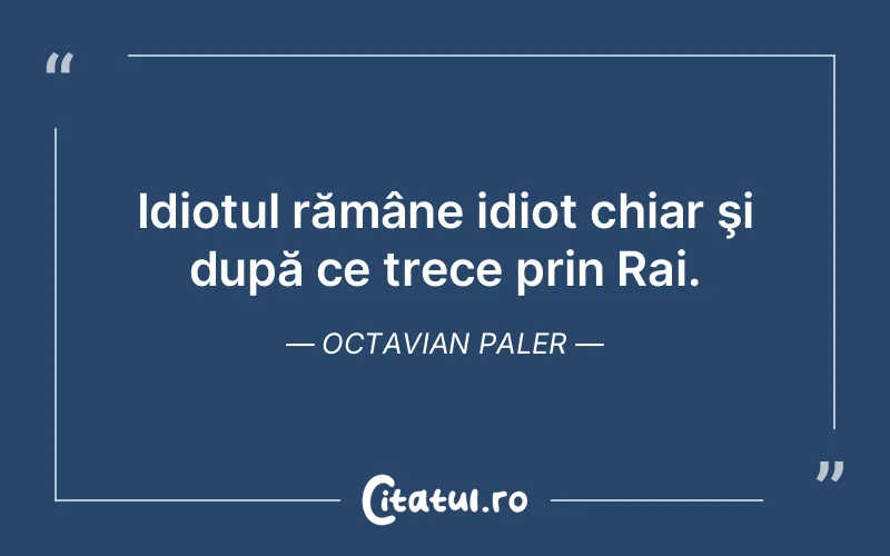 Citat Octavian Paler - citate viata