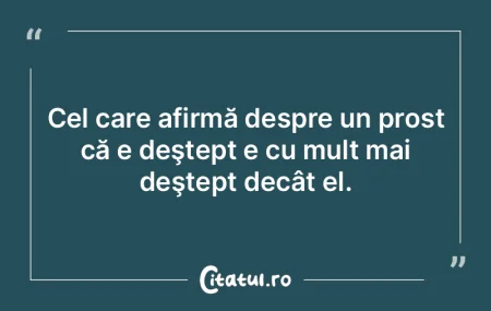 Stăm şi ne întrebăm ca proştii: dac...