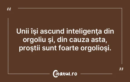 Conducătorii proşti şi conducătorii ...
