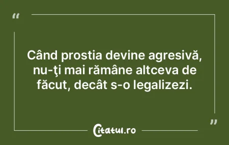 Dacă vrei să creşti mare, trebuie să...