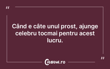 Astăzi, criteriul de promovare nu mai e...
