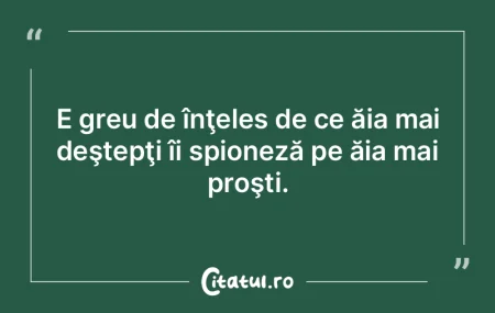Am luat de la democraţie ce e mai prost...