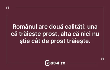 Lipsa de inteligență nu poate fi combÄ... Lipsa de inteligență nu poate fi combÄ...